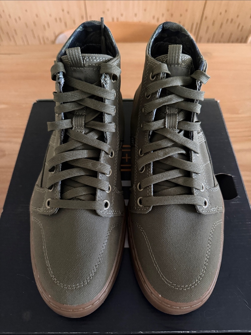 5.11 Men’s 1820021 Stache High-Top Sneakers - Ranger Green